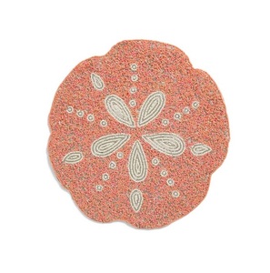 Mantel individual artesanal de cuentas para mesas de comedor, decorativo, bordado con cuentas, para la decoración de la mesa del hogar. - Product Image 1