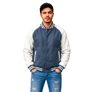 Blouson universitaire personnalisé pour les boutiques, fabricant de vêtements streetwear, blouson Letterman, vente en gros, vêtements à marque privée, fournisseur OEM - Product Image 6