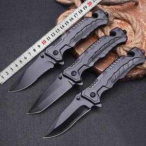 Couteau utilitaire pliant en acier inoxydable du fabricant, couteau de découpe multifonctionnel pour l'extérieur, personnalisable OEM - Product Image 5