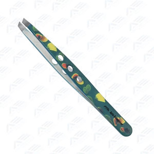 Productos de Cuidado de Belleza, Pinzas para Cejas Diagonales con Logotipo Personalizado, Pinzas para Cejas Inclinadas de Acero Inoxidable, Instrumentos de Belleza - Product Image 6