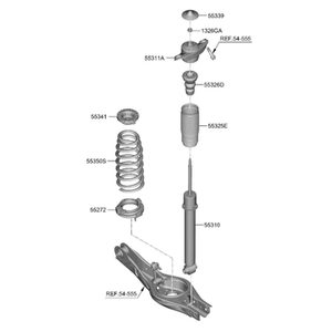 แกรนด์เออร์/อาเซร่า โช้คอัพใหม่, สตรัทส์ & 55310L1000 - Product Image 2