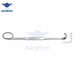 Retractor Meyerding de 18 cm (7 pulgadas) con hoja en forma de silla de montar Figura 6 de 6 x 4 mm, de acero inoxidable, reutilizable, para uso médico. - Product Image 5