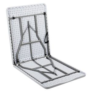 Portable Indoor/Outdoor 6-<b>Folding</b> Plastic <b>Table</b> for Picnics Parties Camping-for Dining - Product Image 6