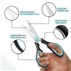 กรรไกรครัวราคาส่งอเนกประสงค์ คุณภาพสูง ผลิตจากสแตนเลส - Product Image 2