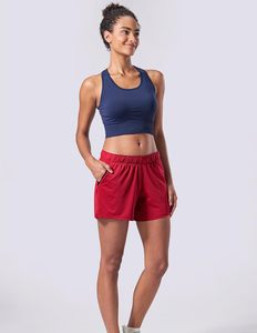 Ladies Cotton Spandex <b>Shorts</b> Soft Stretch High Rise <b>Lounge</b> <b>Shorts</b> Comfortable Summer Wear Custom Logo Private Label OEM ODM - Product Image 2