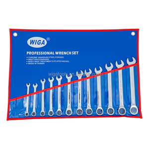 Juego de Llaves de Trinquete WIGA-RW12 de 72 Dientes, Métricas, 5 Ángulos, HRC44-48, para Reparaciones Mecánicas Domésticas - Product Image 1