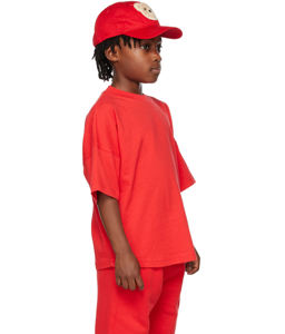 Vêtements pour enfants, garçons, t-shirts à manches courtes, impression de logo personnalisé, coton, t-shirts surdimensionnés pour bébés filles et garçons, tailles plus grandes - Product Image 5