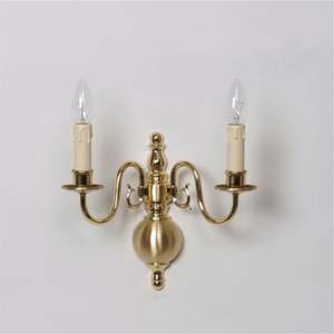 Candelabro de pared de metal estilo rococó francés, vintage, de lujo, color dorado grisáceo, para decoración del hogar, bodas y eventos. - Product Image 3