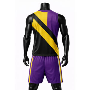 Camiseta de Baloncesto Estilo Retro Americano para Hombre, Verano, Poliéster Ligero y Transpirable, Ropa Deportiva - Product Image 4