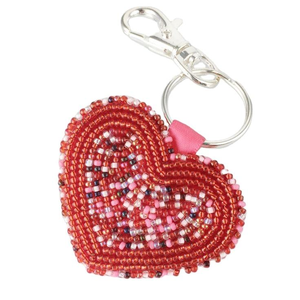 Seed Beads Keychains For Women Beaded <b>Keychain</b> Handmade With Embroidery Patterns with Accept <b>Custom</b> Design - Product Image 4