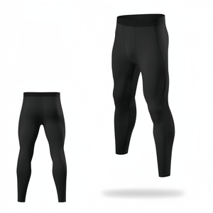 High Elasticity Basketball <b>Compression</b> Pants <b>Mens</b> Quick Dry Sports <b>Leggings</b> - Product Image 3