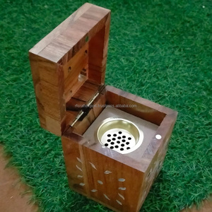 Vente en gros de Brûleur d'encens arabe Bakhoor mini Mubkhar fait à la main au prix le plus bas de l'Inde par RF Crafts - Product Image 6