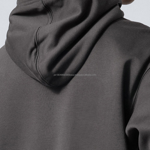 Sweat-shirt à capuche personnalisé de luxe, coton premium, streetwear surdimensionné, unisexe, sweat-shirt chaud d'hiver, approvisionnement direct d'usine - Product Image 6