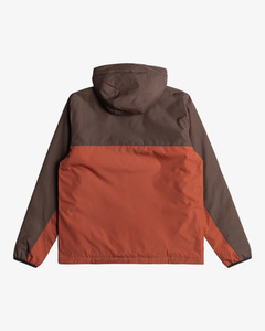 Men's Waterproof Breathable Windbreaker Jacket Top Popular Color <b>Block</b> Rain Jacket Plus Size Windproof for Outdoor Use - Product Image 3