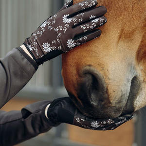 Guantes de Montar Transpirables y Ligeros con el Mejor Agarre, Guantes de Montar con Estampado Floral - Product Image 5