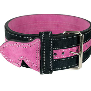 Heavy Duty Custom Made Adjustable Non-Slip Weightlifting <b>Back</b> <b>Support</b> Leather Belt Buckle for Unisex Body Building Training Wear - Product Image 1