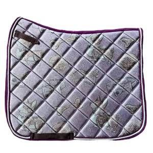 OEM ODM Wholesaler <b>Equestrian</b> Manufacturer Customized Dressage Saddle Pads Set Leather Polycotton Lining Made Pakistan Sialkot - Product Image 3