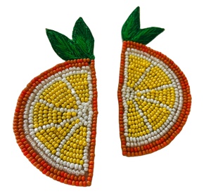 Pendientes de algodón bordados a mano, pendientes personalizados con múltiples cuentas, joyería festiva para mujer al mejor precio, pendientes con cuentas. - Product Image 1