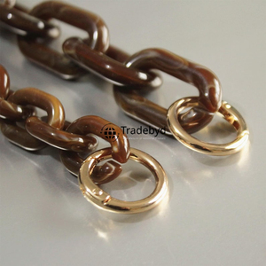 สร้อยคอโซ่เรซิ่นแฟชั่นทันสมัย เครื่องประดับสำหรับผู้หญิง Tradebyd - Product Image 4
