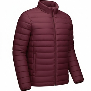 Chaqueta Acolchada Personalizada en Oferta para Hombre y Mujer, Cuello Redondo, Bordado, Transpirable, Impermeable, Cortavientos, Moda Primavera, Clásica, Cálida, OEM - Product Image 3