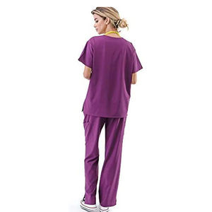 Conjuntos de Uniformes Médicos al por Mayor, Uniformes de Hospital, Pantalones Jogger Unisex para Doctores, Algodón y Poliéster - Product Image 5