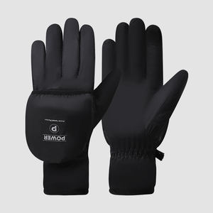 Mitaines de sport d'hiver Chic Seeker pour enfants de 2 à 6 ans – Adorables mitaines rayées en acrylique/coton pour garçons et filles, longueur poignet, pour le ski et les activités de plein air, chaudes et décontractées - Product Image 1