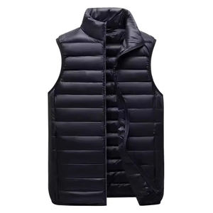 Chaleco de Invierno para Hombre, Diseño Más Vendido, Personalizado, OEM, Transpirable, Cortavientos, de Secado Rápido, Grueso, Acolchado, Sin Mangas - Product Image 1