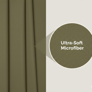 Juego de Sábanas Dobles Personalizables de Microfibra Moderna con Acabado Suave Color Durazno |   Ecológico, 200 Hilos, Lavable a Máquina, Ligero - Product Image 5