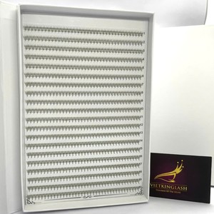 Extensions de cils en cheveux synthétiques de haute qualité, naturellement doux, faits à la main, en éventail, en bande, XL XXL, mini-bande, longueurs mixtes, 3D-20D, noirs - Product Image 5