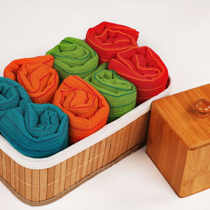 Paños de Cocina de Algodón Orgánico con Tejido Waffle, Sin Pelusas, de Secado Rápido, a un Precio Excelente - Product Image 4