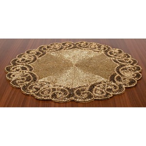 Plato Base de Lujo para Bodas, Duradero y Reutilizable, para Decoración de Banquetes de Hotel - Product Image 2