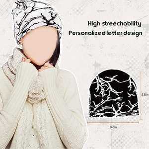 Casquette en polaire avec drapeau américain en cuir, bonnet tactique multi-saison, bonnet d'hiver chaud et extensible, pour la chasse en plein air - Product Image 5