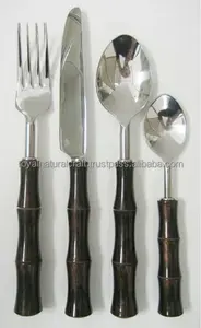 Petite cuillère en acier inoxydable avec résine pour servir et cuisiner Organisez votre cuisine avec ces accessoires de fête - Product Image 3