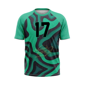 ชุดทีมฟุตบอล 7 คน แบบระบายอากาศได้ดี สำหรับฤดูหนาว พร้อมเสื้อเจอร์ซีย์ กางเกงขาสั้น และอุปกรณ์เสริมแบบสั่งทำพิเศษด้วยเทคนิคการพิมพ์แบบ Full Sublimation - Product Image 6