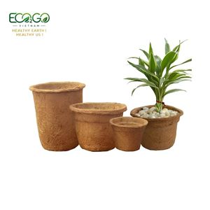 Pots à plantes en fibre de coco naturelle, directement de l'usine, pour semis et jardinage, différentes tailles - Product Image 1