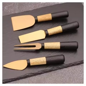 Fine Dining <b>Cheese</b> <b>Knife</b> <b>Set</b> Metal Board Serving Tools for Hotels and Cafés - Product Image 2