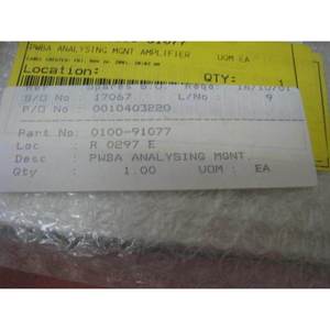 AMAT 0100-91077 PWBA ANALYSING MAGNET AMPLIFIER - อุปกรณ์และชิ้นส่วนเซมิคอนดักเตอร์ระดับโลกที่เชื่อถือได้ - Product Image 3