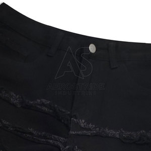 Pantalones Casuales de Corte Ajustado y Elegante, de Lona con Elasticidad Media, 100% Algodón Ecológico, de Secado Rápido, Ligeros, para Uso Diario y Urbano - Product Image 6