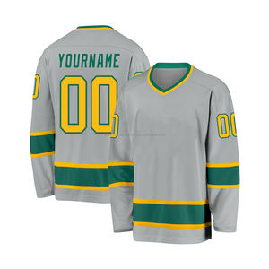2024 maillot de Hockey sur glace en maille de polyester sur mesure maillot de Hokey de glace de qualité supérieure au Pakistan respirant dans les uniformes de Hockey - Product Image 2