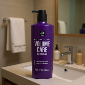 Mise En Scene Volume Care Purple Collagen Shampoo 680ml Miscela per la Cura dei Capelli - Product Image 2