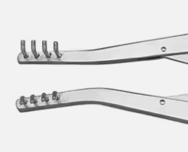 Écarteur manuel de côtes de haute qualité, 2 lames, en acier inoxydable allemand, instruments chirurgicaux réutilisables, qualité A+, certifié CE - Product Image 4