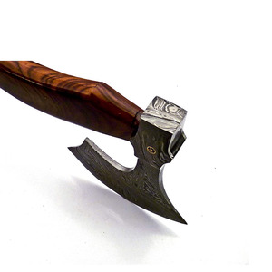 Wholesale Damascus <b>Axe</b> with Carbon Steel Head Industrial Grade Broad <b>Axe</b> Wood <b>Handle</b> for Woodworking <b>Axe</b> for Sale in Low price - Product Image 4