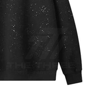 Sudadera con Capucha de Lujo para Hombre con Cristales y Pedrería, Mezcla de Algodón Premium, Estilo Casual y Urbano a un Precio Razonable - Product Image 6