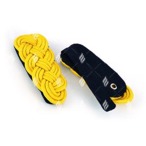 Insignias de Hombro Bordadas en 3D con Cuentas, Hechas a Mano, Elegantes, Ligeras, Personalizadas, Accesorio de Tela Sin Plomo - Product Image 3