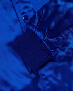 Chaqueta Varsity de Satén Estilo Béisbol para Invierno, Chaqueta Deportiva de Satén al por Mayor, Chaqueta Varsity Casual de Lujo Personalizada - Product Image 3