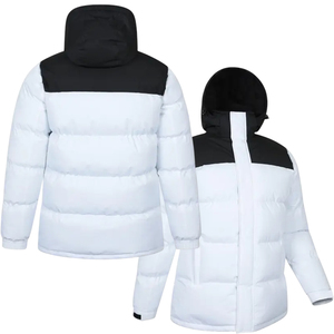 Custom Logo Water Resistant Winter Puffer <b>Jacket</b> <b>Mens</b> Heavyweight Hooded Puffer <b>Jackets</b> Supplier <b>Fill</b> Power <b>Down</b> Alternative - Product Image 3