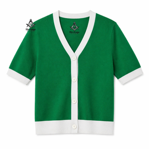 Alfa Personalizado |   Kapa |   Suéter de Punto Alpha con Diseño Griego y Rosa, Prendas Universitarias y de Hermandades - Product Image 3