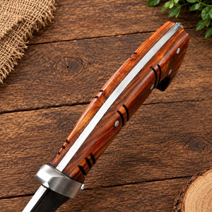 Couteaux Bowie personnalisés professionnels avec une construction en acier durable, une lame polie et une poignée traditionnelle pour l'extérieur - Product Image 4
