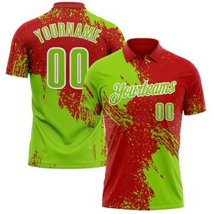 Personalized Sublimation Golf Polo 100% Polyester Sports Team Shirt <b>Custom</b> Club Uniform OEM Wholesale Printed Logo Athletic Wear - Product Image 1