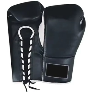 Gants de boxe en cuir Five B 12 oz avec fermeture auto-agrippante, sangle de poignet réglable et poignées extensibles pour adultes, entraînement et compétition de boxe - Product Image 5